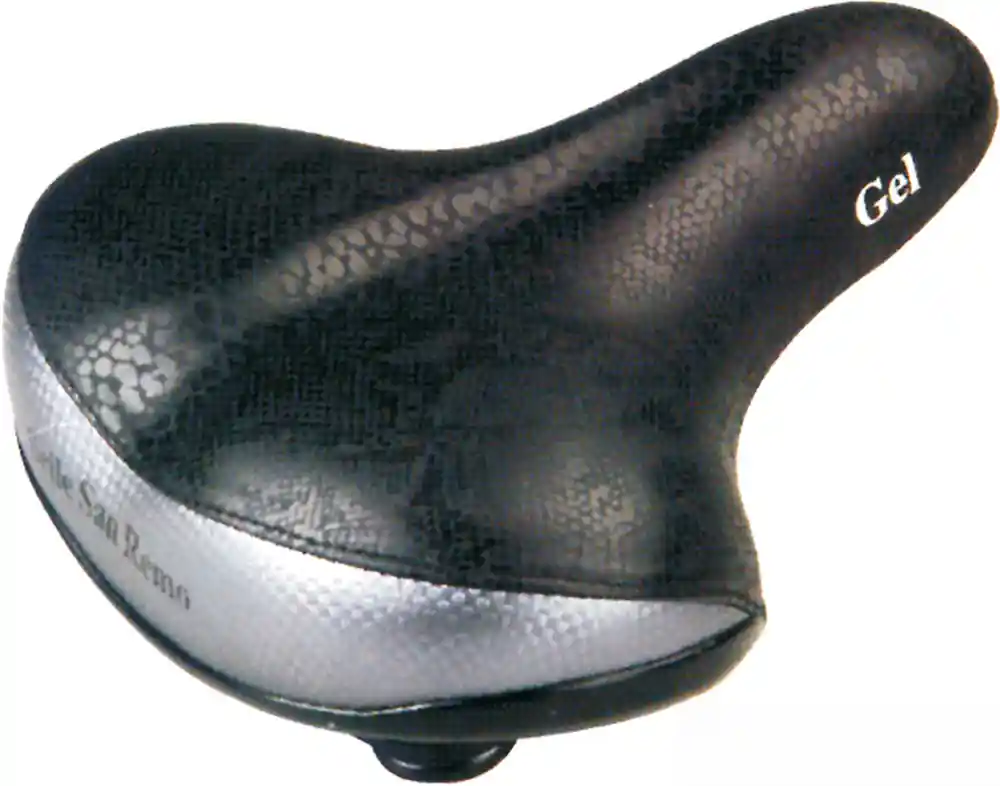Sa Selle San Remo cu arcuri Donna gel, 252x220mm, culoare negru Reducere specială
