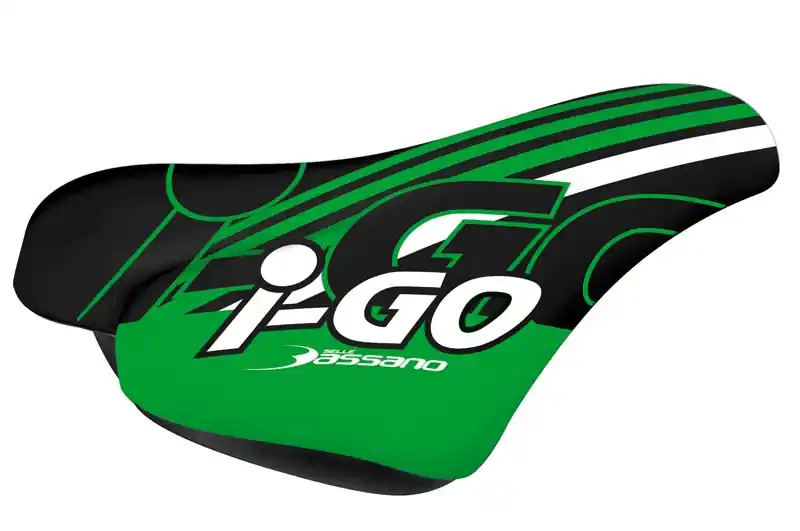 Super ofertă Sa Selle Bassano I-GO, 250x155mm, culoare negru/verde
