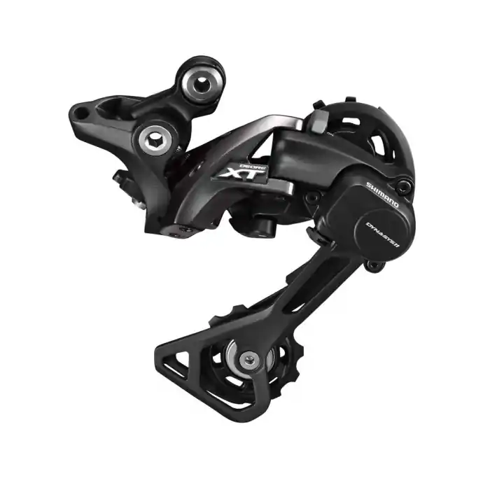 Calitate înaltă Schimbator spate Shimano Deore XT RD-M8000-GS, 11 viteze, patina scurta, negru