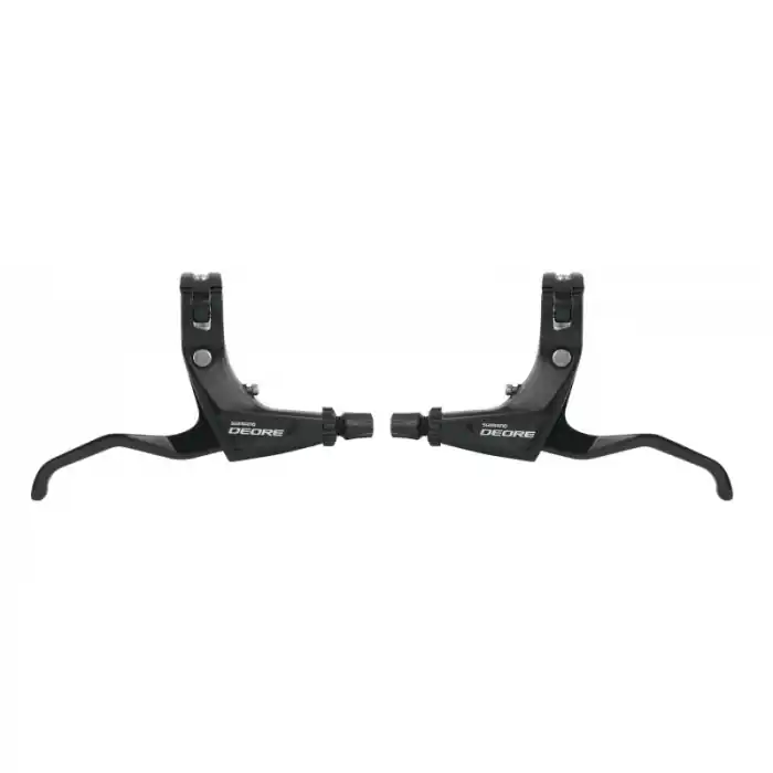 Set manete frana V Shimano Deore negre Ieftin