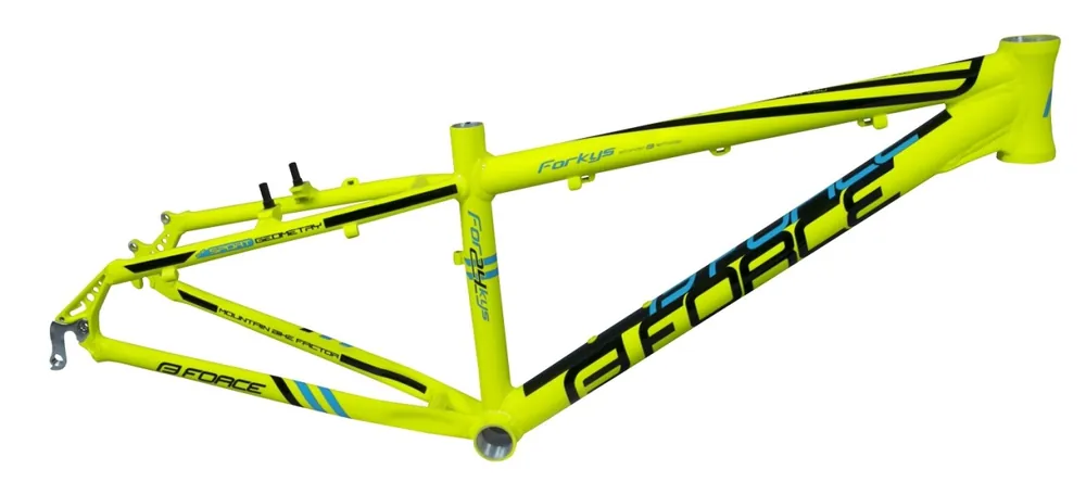 Transport gratuit Cadru Force MTB 24 Forkys Galben Fluo