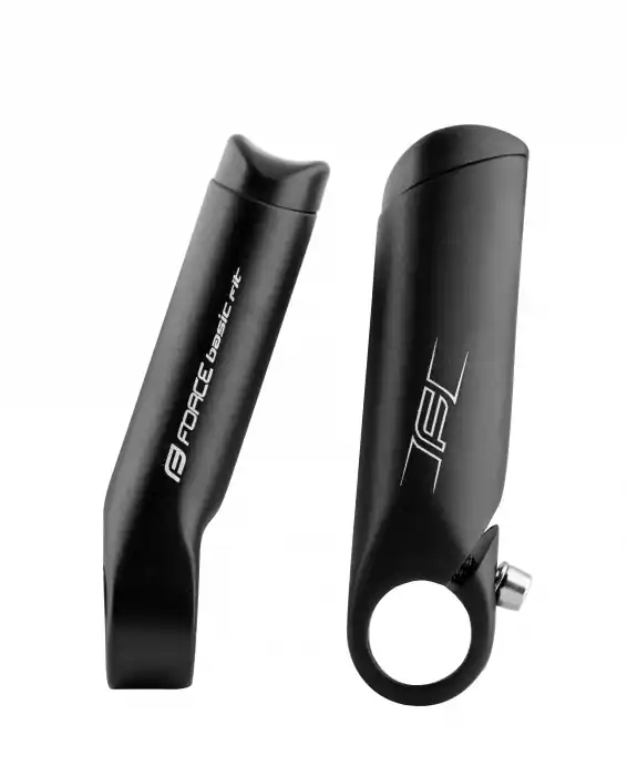 Extensii ghidon Force AL Fit/Karm 11cm negru mat Reducere de preț
