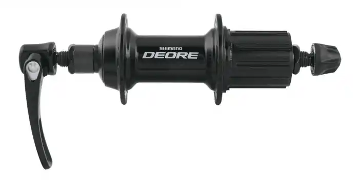 Butuc spate Shimano Deore FH-T610-BZBL, negru, 32H Preț redus