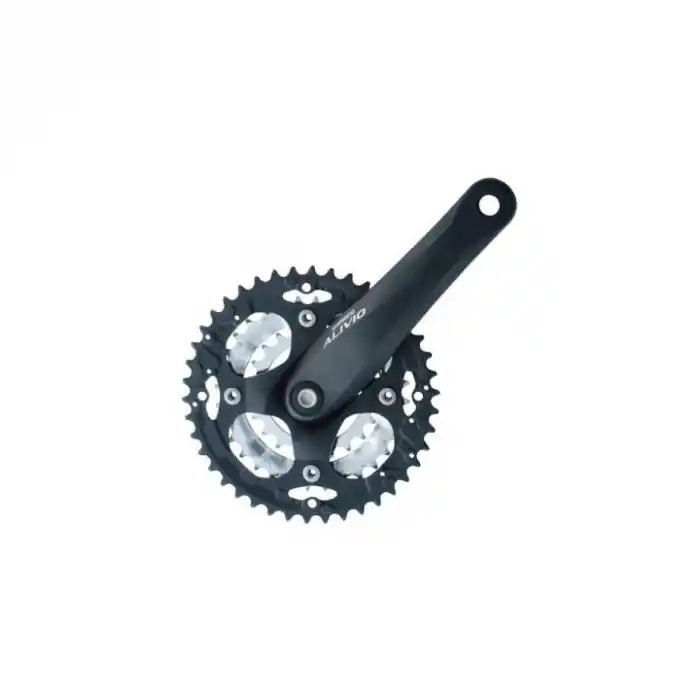 Ofertă limitată Angrenaj pedalier Shimano FC-M391-L, 9 vit, brate 170mm, cu CG, 48/36/26T, neambalat