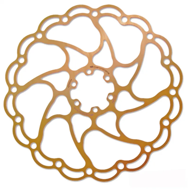 Reducere Disc Frana Alligator Aries Otel 160mm IS6 80gr Auriu
