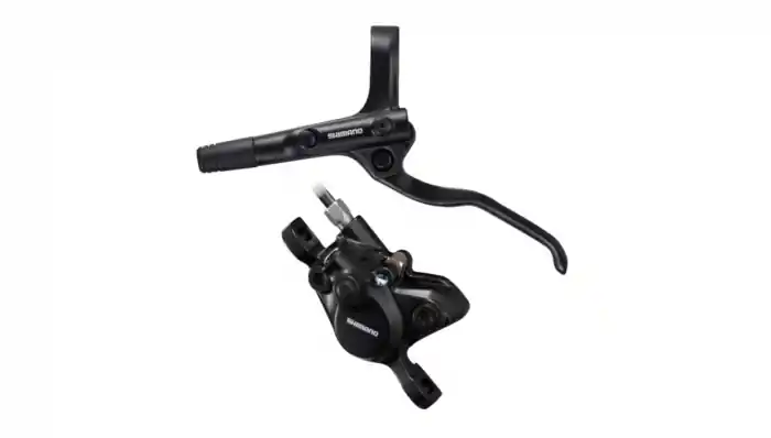 Reducere de preț Frana hidraulica pe disc Shimano MT200, negru, dreapta/spate