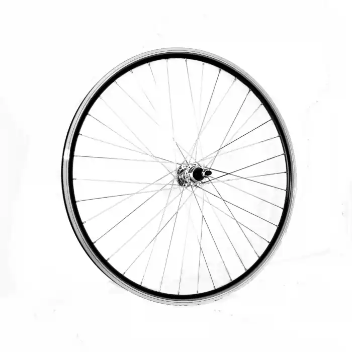 Transport gratuit Roata spate 28x1.75 Fivestars V-brake, negru
