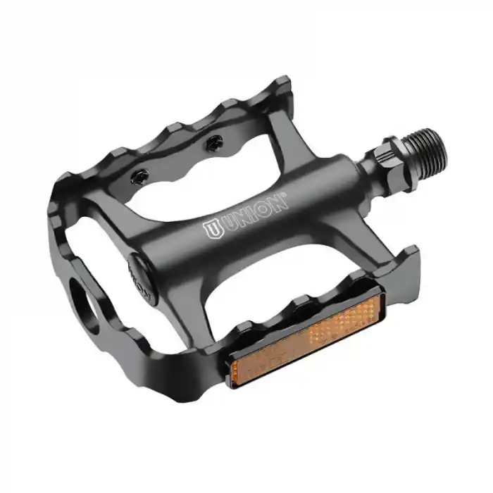 Lichidare de stoc Pedale Union SP-160 AM 1-piece aluminiu negru filet 9/16"