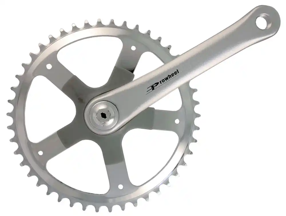 Pedalier Prowheel, 46T 3/32, brat 170mm, aluminiu, ax patrat Plată securizată