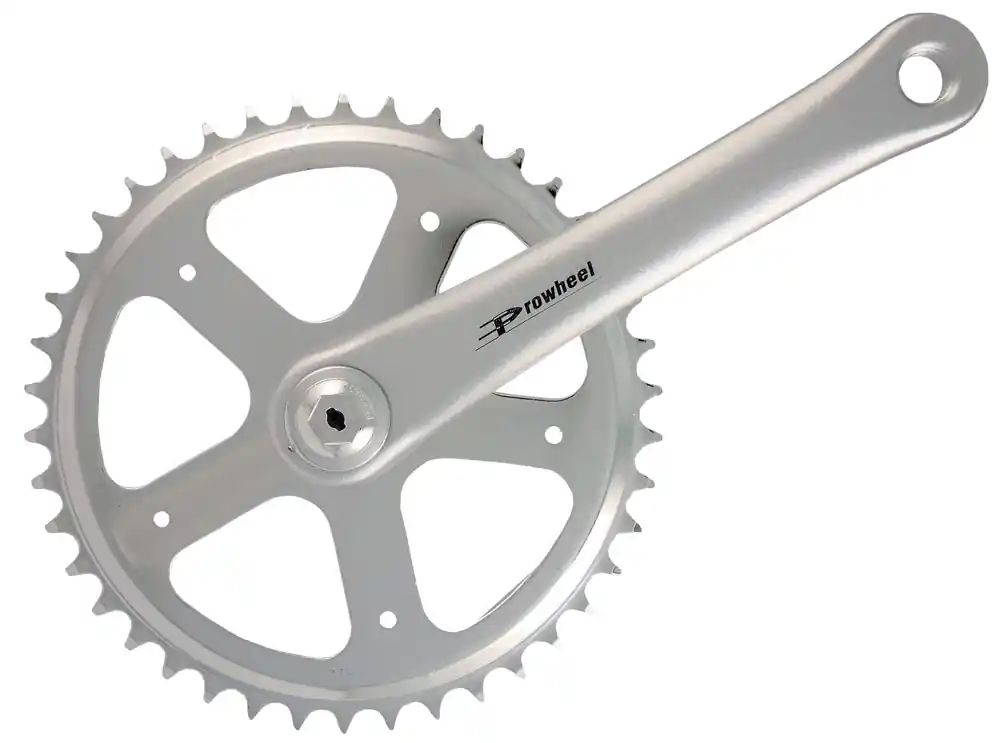 Pedalier Prowheel, 42T 3/32, brat 170mm, aluminiu, ax patrat Premium