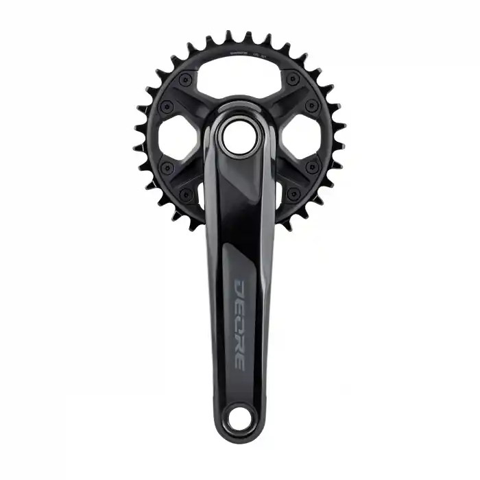 Livrare rapidă Angrenaj pedalier Shimano Deore FC-M6100-1, 12 vit, fara BB, brate 175mm, 32T