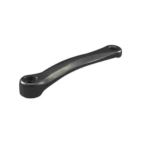 Transport gratuit Brat pedalier, aluminiu, ax patrat, lungime 170mm, culoare negru
