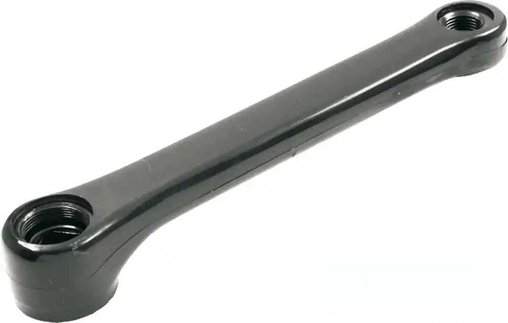 Brat pedalier, otel, ax patrat, lungime 170mm, culoare negru Plată securizată