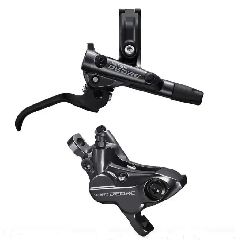 Vezi acum FRANA DISC HIDRAULICA SHIMANO DEORE BL-M6100/BR-M6120 SPATE, PLACUTE METALICE