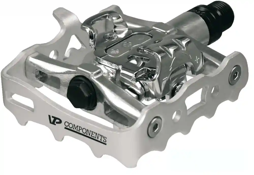 Premium Pedale VP-X82 VPComponents, SPD, aluminiu, culoare argintiu