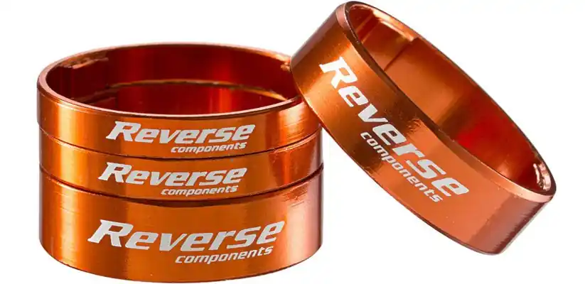 Set distantiere Reverse 1.1/8 aluminiu orange Livrare rapidă