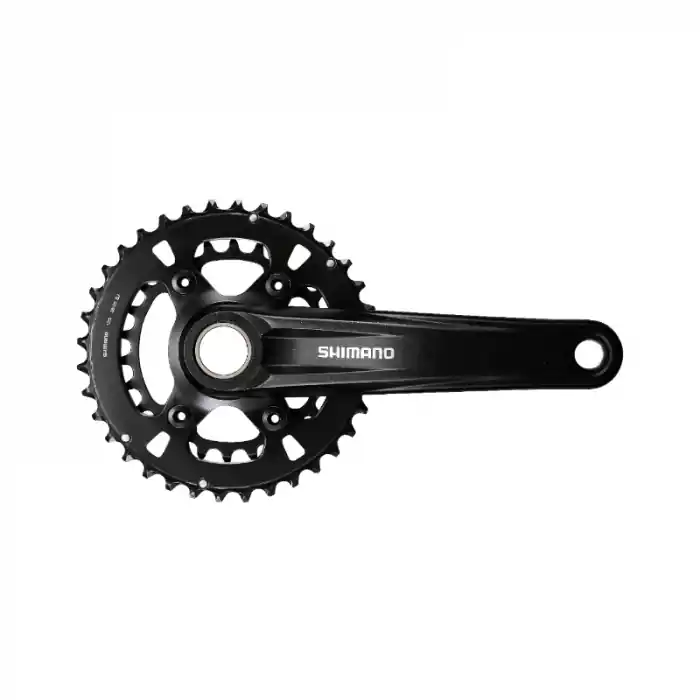 Preferatul clienților Angrenaj pedalier Shimano FC-M610-B2, 2x12 vit, fara BB, brate 170mm, 36x26T