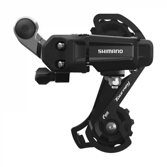 Transport gratuit Schimbator spate Shimano Tourney RD-TY200-GS 6/7 vit Prindere pe Ureche Negru