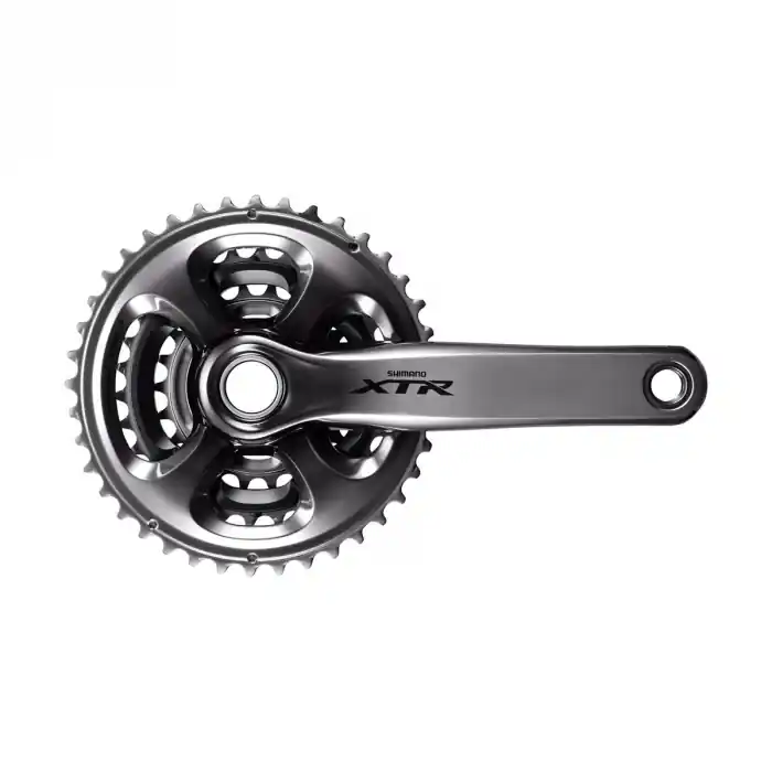 Noutate Angrenaj pedalier Shimano XTR FC-M9020-3, 3x11 viteze, Hollowtech II, fara aparatoare lant, brate 170mm, fara BB, 40x30x22T