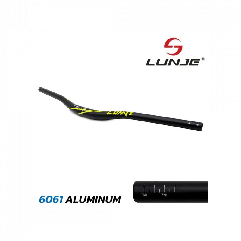 Ghidon 780mm cu rise 25mm negru-verde Cumpărături sigure