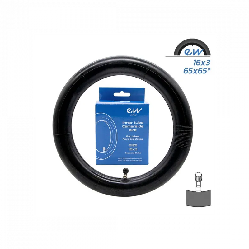 Chilipir Camera trotineta Ewheel VC 16x3 valva curbata 90x90 grade