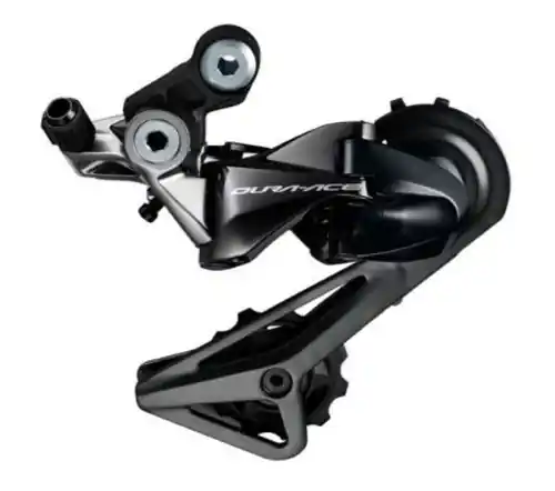 Ofertă Schimbator spate Shimano Dura-Ace RD-R9100-SS, 11 viteze, Shadow Design, prindere directa, OT-RS900 240mm, negru