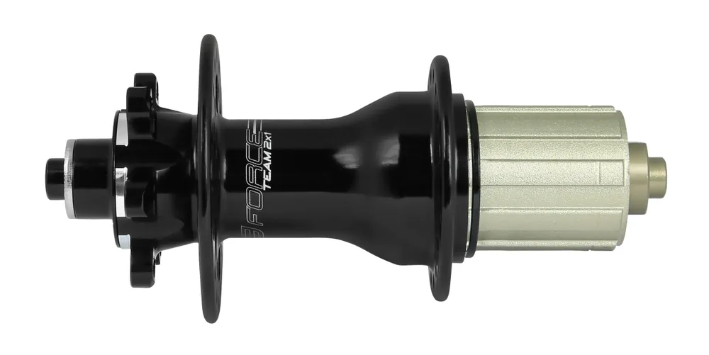 Premium Butuc fata Force Basic 15mm, montura disc 6 suruburi, negru, 32H