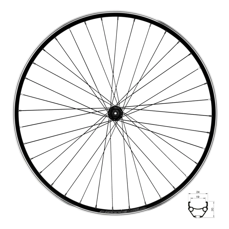Expediere rapidă Roata fata Force Classic "V" 28 HB-TX500 622x19 36H