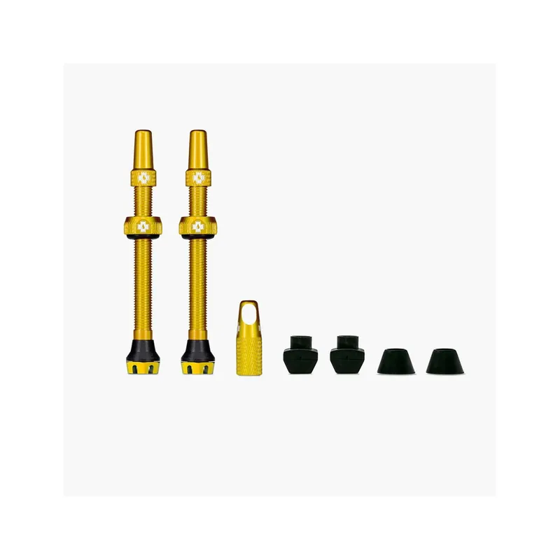 Valve tubeless Muc-Off Tubeless Valves V2 60mm Auriu Reducere extra