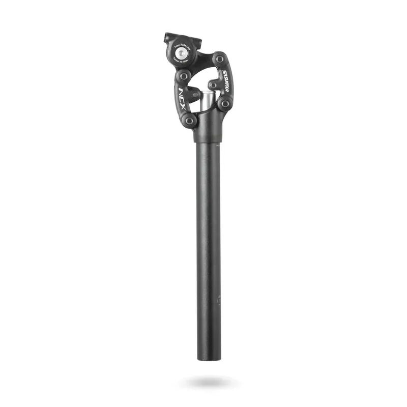 Promoție Tija sa cu suspensie SR Suntour NCX, paralelogram, arc soft, negru, 350x30.9mm