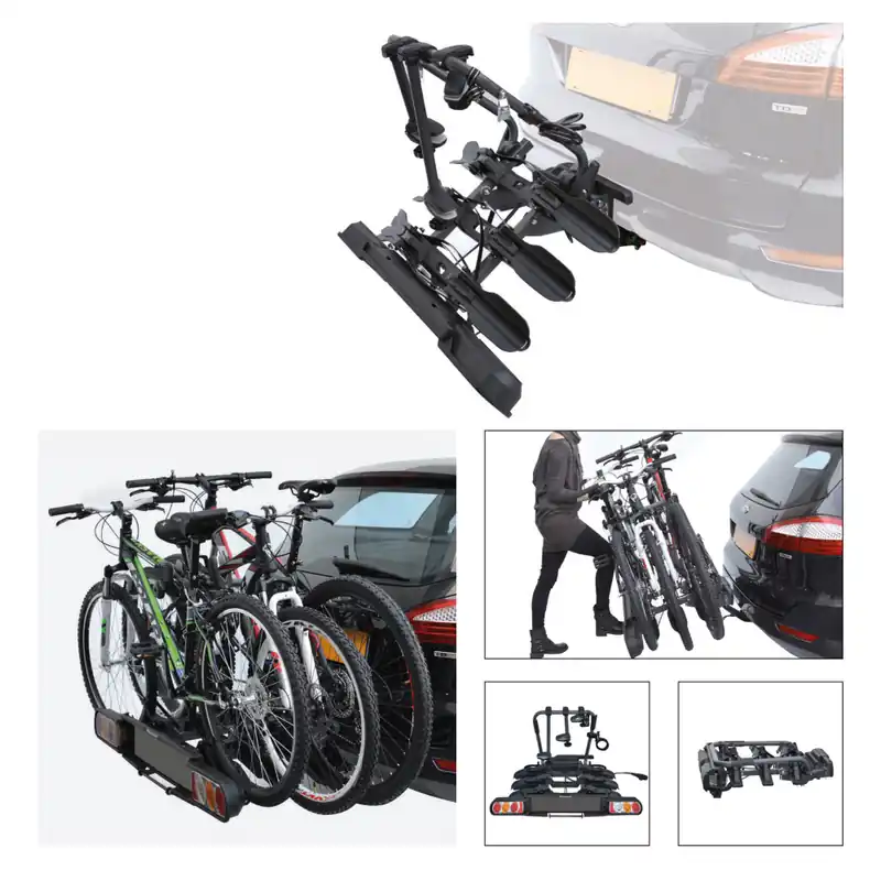 Preț mic Suport Transport Biciclete PortBagaj 4 Biciclete