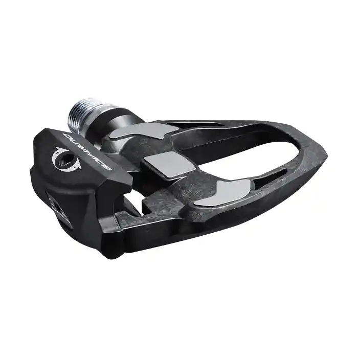 Premium Pedale automate Shimano Dura-Ace PD-R9100 SPD-SL, placute SM-SH12, ax standard