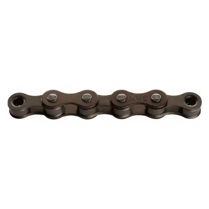 Ultima șansă Lant KMC S1 Wide Single Speed 112 Zale Maro - Set 25 bucati