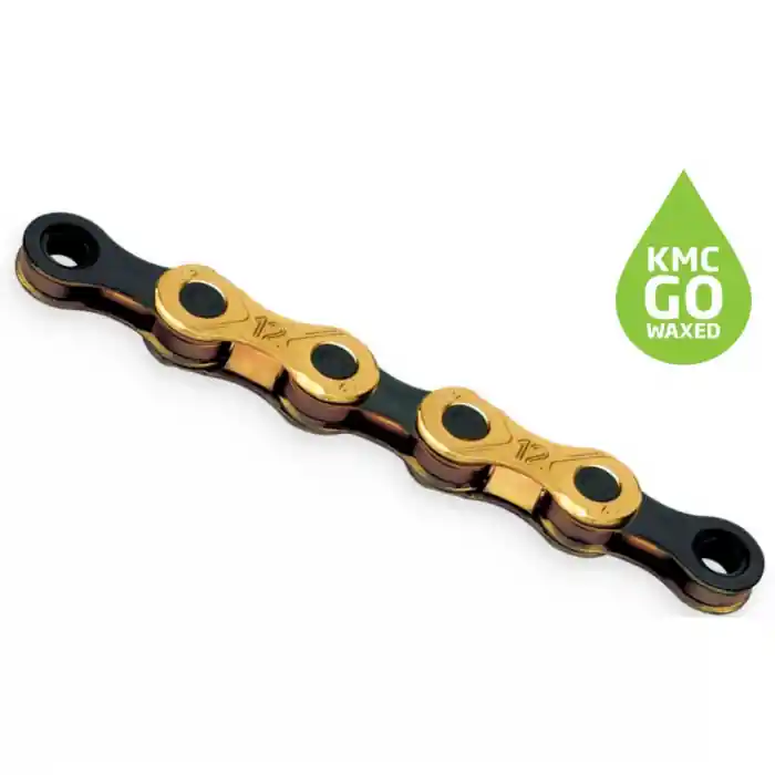 Bestseller Lant KMC X12 Ti-N Gold/Black 12 Viteze 126 Zale ceruit