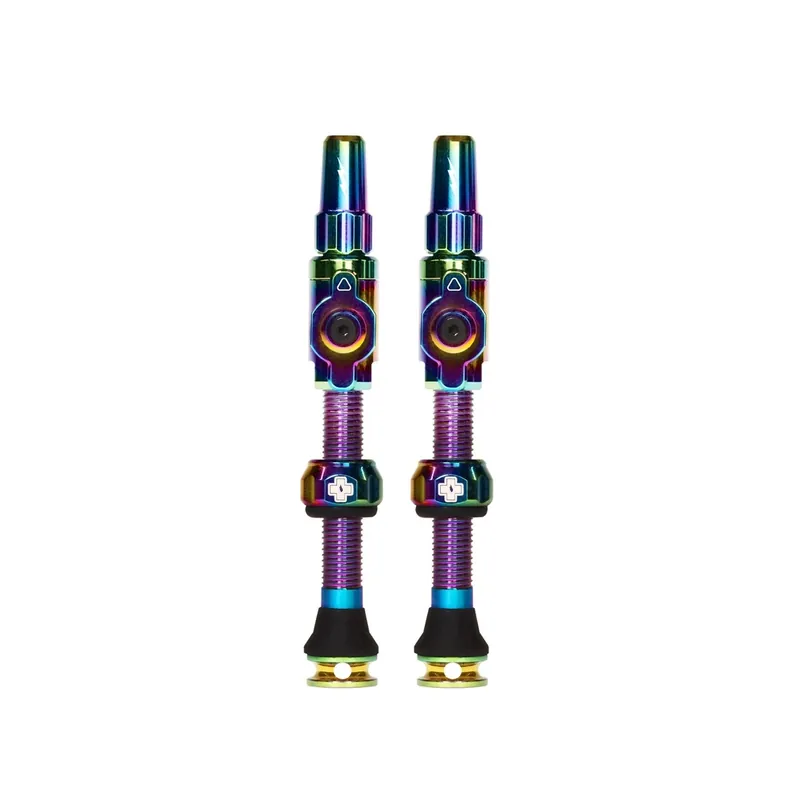 Valve tubeless Muc-Off Tubeless Valves Big Bore Lite (Large) Iridescent Ofertă de sezon