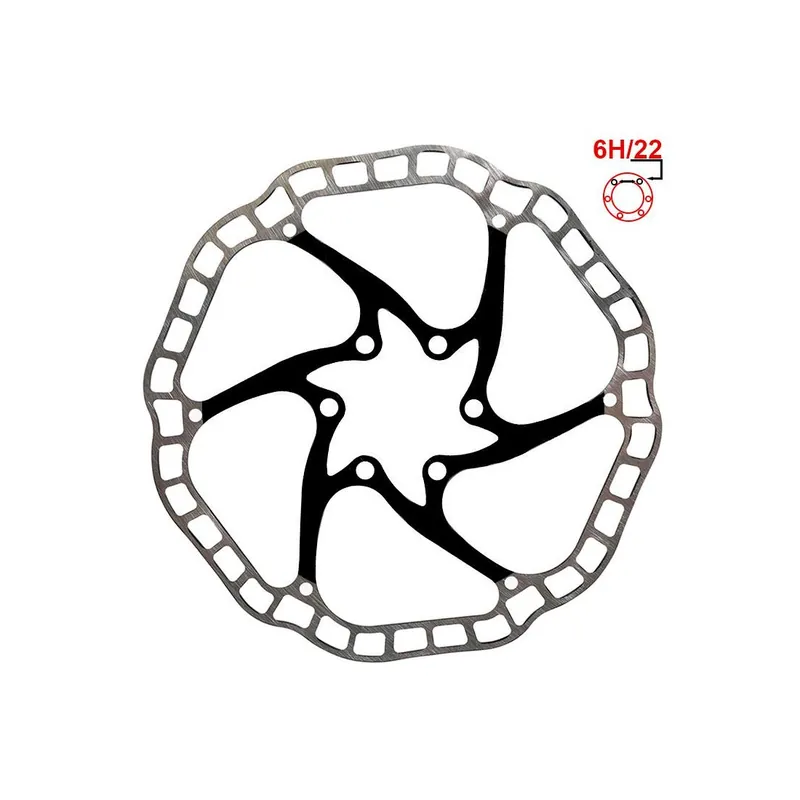 Livrare gratuită Disc frana eWheel EWD001 160mm, 6 gauri, negru