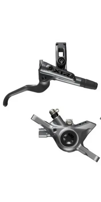 Frana pe disc set asamblat (J-Kit) Shimano XTR BL-M9200(R), BR-M9200 (R), fara adaptor, placute Resin (fara radiator), cu insertie, conducta 1700mm (SM-BH90 negru) Reducere de preț