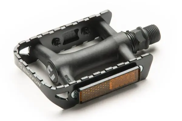 BikeFun - Pedale MTB - Hiker - argintiu | negru Reducere de preț