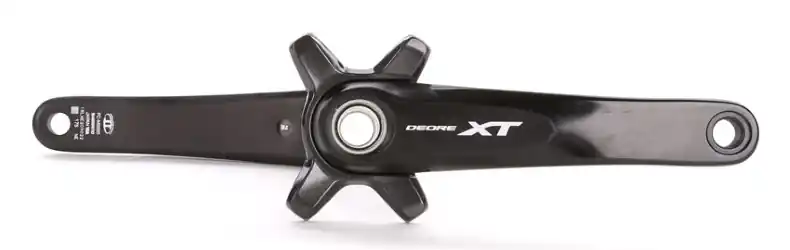 Angrenaj Pedalier Shimano Deore XT MTB, Fara Foaie, Brat 170MM,Pentru 11 Viteze Pe spate,Fara Butuc Pedalier Cu Surub Si Piulita De Fixare Noutate
