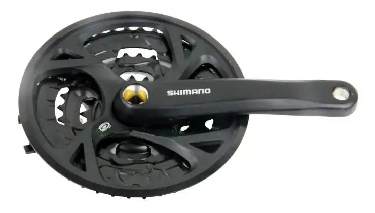 Livrare gratuită Angrenaj Pedalier Shimano Acera MTB, 44X32X22T, Brat 175MM, Pentru 9 Viteze Pe Spate, Include Suruburi, Negru