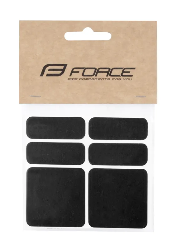 Comandă acum Protectie autocolante cadru Force Reflekton, set 6 bucati, negru reflectorizant