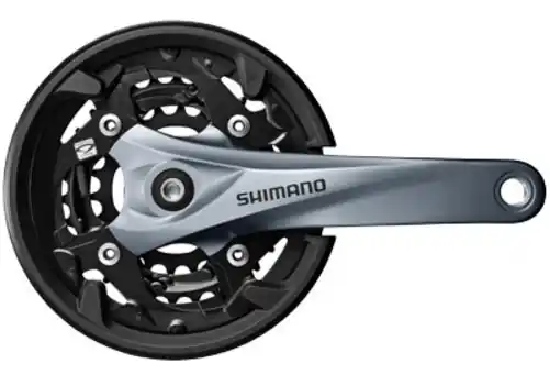 Noutate Angrenaj Pedalier Shimano Acera MTB, 40X30X22T, Bat 175MM, 9 Viteze Pe Spate,Suruburi De Fixare