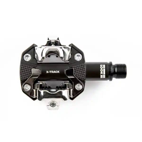 Livrare expres Pedale MTB X-Track, aluminiu, culoare negru/gri