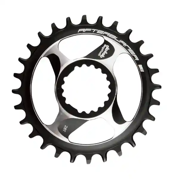Reducere de preț Pinion MTB Afterburner 1x11 28T, montaj direct, culoare negru