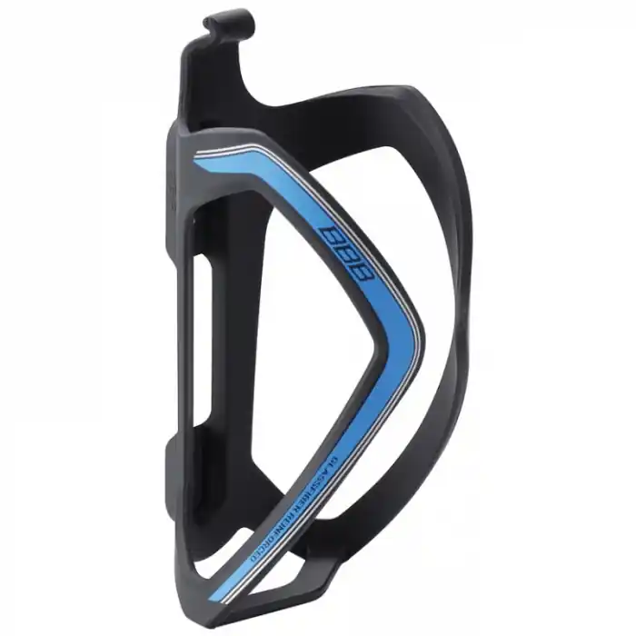 Suport bidon BBB BBC-36 FlexCage negru mat/albastru Retur ușor