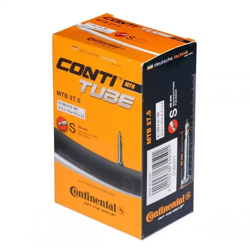 "Camera bicicleta Continental MTB Light 27.5 valva Presta S42 47/60-584 27.5-1.75/2.4" Premium