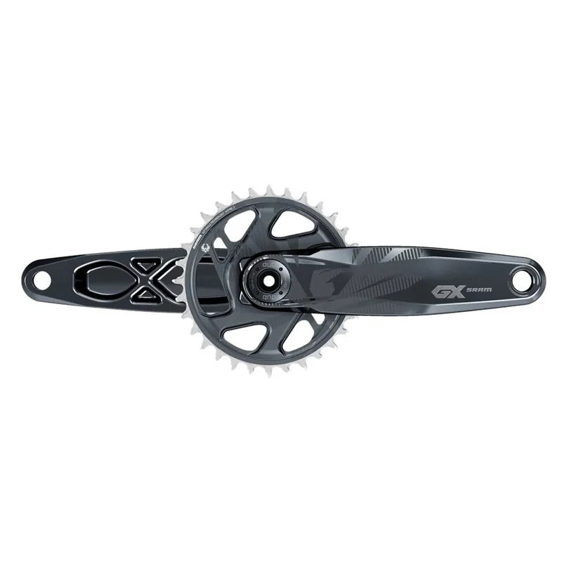 Calitate înaltă Angrenaj SRAM GX Eagle DUB 12 viteze 170mm 32 dinti, Culoare: Black