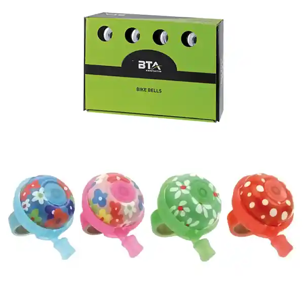 Sonerie BTA Flowers clasica, din aluminiu, culoare multicolor, diametru 45 Popular