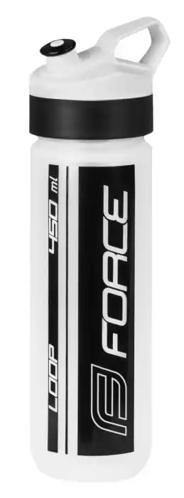 Mai ieftin Bidon apa Force Loop 0.45L, transparent/negru