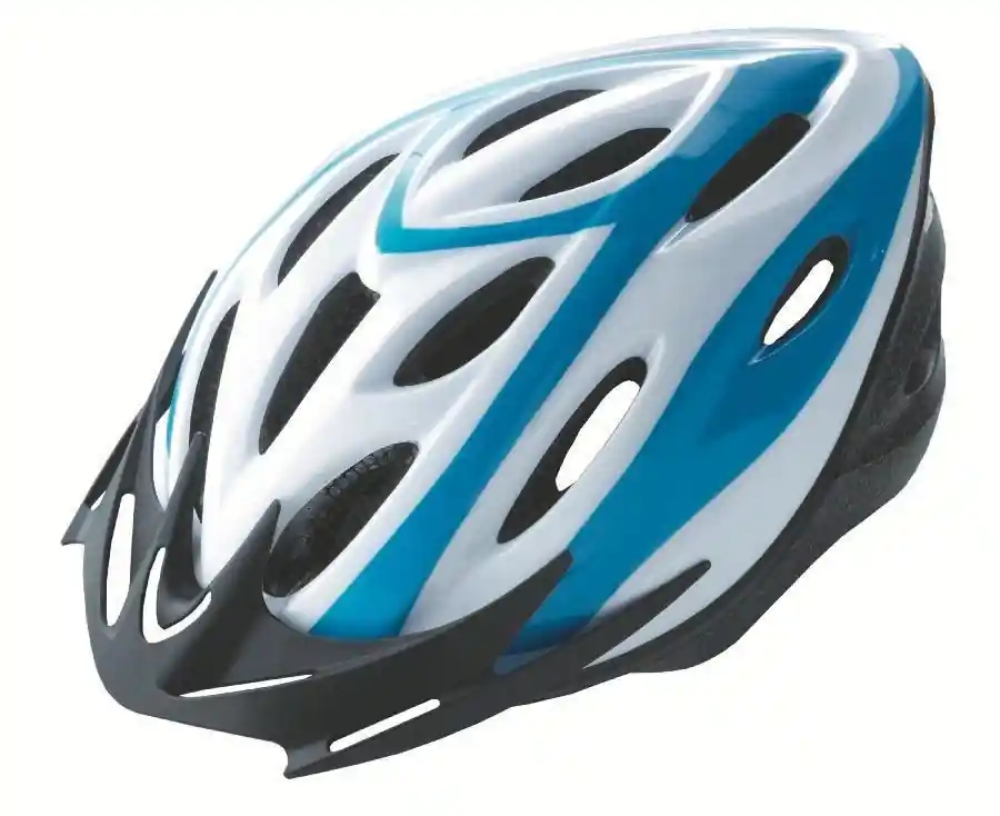 Ofertă de sezon Casca Rider Culoare Alb/Albastru Marime M (54-58cm)
